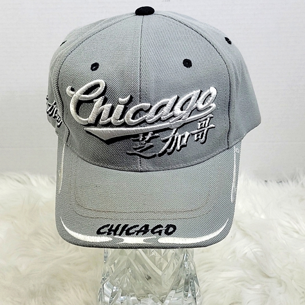 DINOS CHICAGO Gray‎ Korea Baseball Hat OS